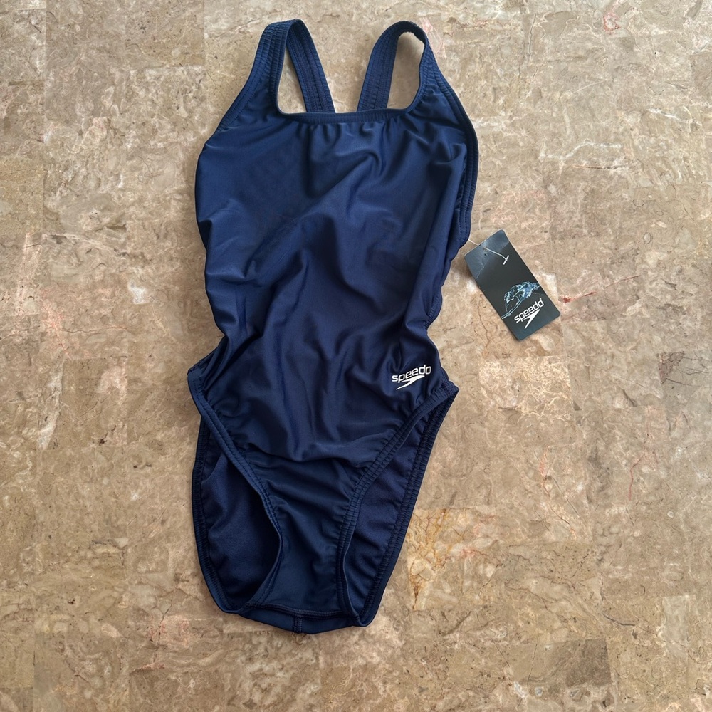 Speedo  Learn To Swim Pro LT Superpro One Piece Swimsuit bikini Peacoat/Navy 28